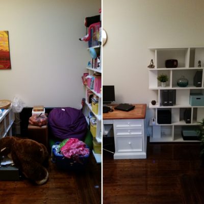 home sorting decluttering styling