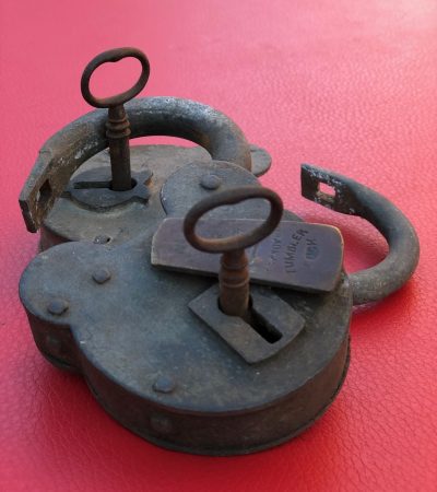 Deceased Estate antique locks found while sorting