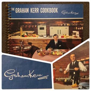 Vintage cookbook sorting